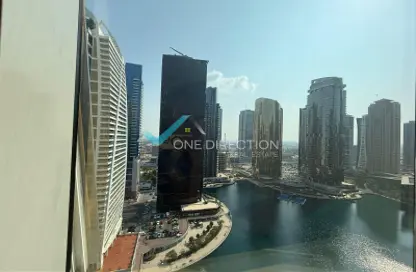 Office Space - Studio - 1 Bathroom for sale in HDS Tower - JLT Cluster F - Jumeirah Lake Towers - Dubai