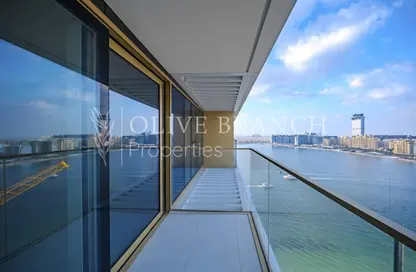 Apartment - 1 Bedroom - 1 Bathroom for sale in Grand Bleu Tower 1 - EMAAR Beachfront - Dubai Harbour - Dubai