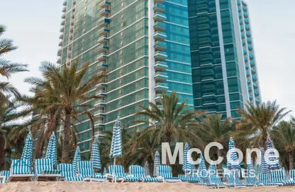 Apartment - 2 Bedrooms - 3 Bathrooms for rent in Al Bateen Residences - Jumeirah Beach Residence - Dubai