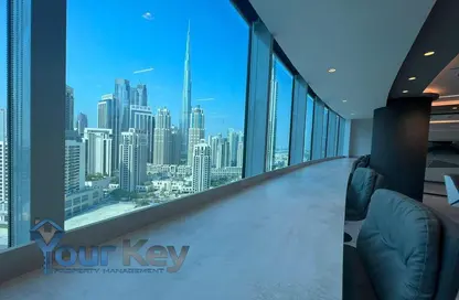 Office Space - Studio - 1 Bathroom for rent in The Prime Tower - Business Bay - Dubai