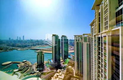 Apartment - 2 Bedrooms - 3 Bathrooms for sale in Marina Blue Tower - Marina Square - Al Reem Island - Abu Dhabi