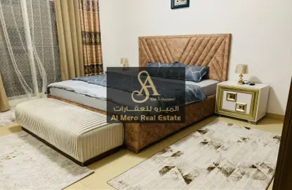 Apartment - 1 Bedroom - 2 Bathrooms for rent in Jasmine Towers - Garden City - Ajman