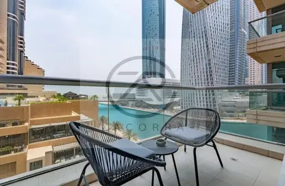 Apartment - 2 Bedrooms - 3 Bathrooms for sale in Iris Blue - Dubai Marina - Dubai