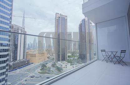 Apartment - Studio - 1 Bathroom for rent in Marquise Square Tower - Business Bay - Dubai