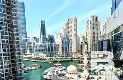 Apartment - 1 Bedroom - 2 Bathrooms for rent in Opal Tower Marina - Dubai Marina - Dubai