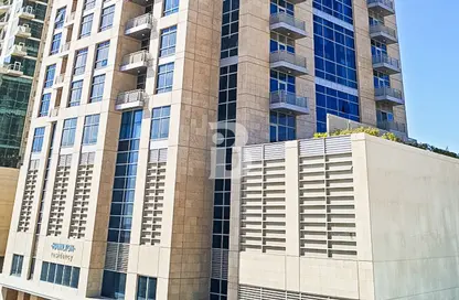 Apartment - 1 Bathroom for rent in Hamilton Tower - Business Bay - Dubai