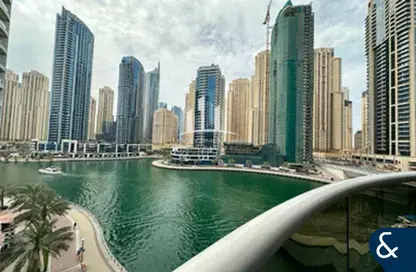 Apartment - 1 Bathroom for rent in Orra Harbour Residences and Hotel Apartments - Dubai Marina - Dubai