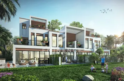 Townhouse - 4 Bedrooms - 3 Bathrooms for sale in Costa Brava 1 - Costa Brava at DAMAC Lagoons - Damac Lagoons - Dubai