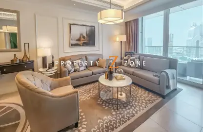 Apartment - 1 Bedroom - 2 Bathrooms for rent in Kempinski BLVD - Downtown Dubai - Dubai