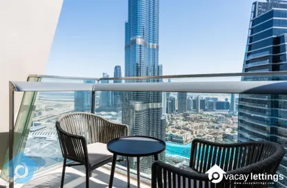 Apartment - 3 Bedrooms - 3 Bathrooms for rent in Burj Vista 1 - Burj Vista - Downtown Dubai - Dubai