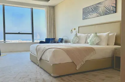 Apartment - 1 Bathroom for rent in The Palm Tower - Palm Jumeirah - Dubai