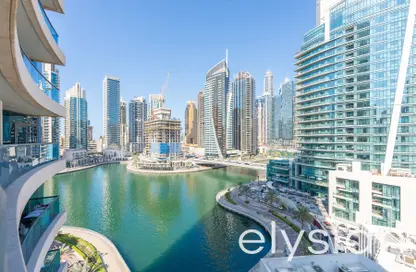 Apartment - 1 Bedroom - 1 Bathroom for rent in Time Place Tower - Dubai Marina - Dubai