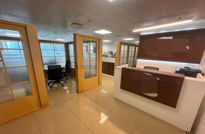 Office Space - Studio - 2 Bathrooms for rent in One Lake Plaza - JLT Cluster T - Jumeirah Lake Towers - Dubai