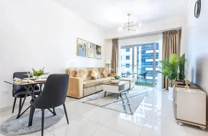 Apartment - 1 Bedroom - 2 Bathrooms for rent in Damac Heights - Dubai Marina - Dubai