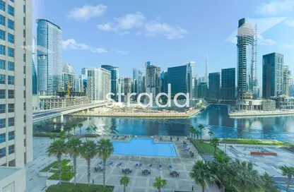 Office Space - Studio - 1 Bathroom for sale in Churchill Executive Tower - Churchill Towers - Business Bay - Dubai