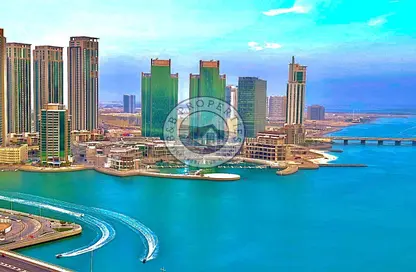 Apartment - 3 Bedrooms - 5 Bathrooms for rent in Water Front Tower B - Waterfront Residential Towers - Tourist Club Area - Abu Dhabi