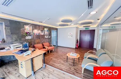 Office Space - Studio - 1 Bathroom for rent in Jumeirah Bay X2 - JLT Cluster X - Jumeirah Lake Towers - Dubai