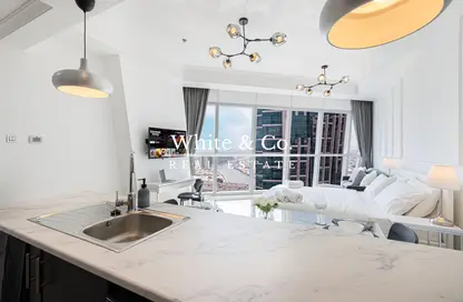 Apartment - Studio - 1 Bathroom for rent in The Court Tower - Business Bay - Dubai