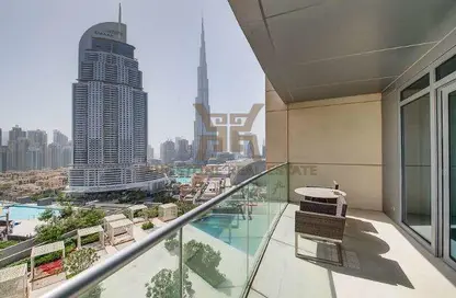 Apartment - 2 Bedrooms - 2 Bathrooms for rent in The Address Residence Fountain Views 2 - The Address Residence Fountain Views - Downtown Dubai - Dubai