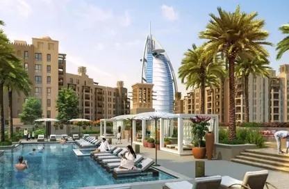 Apartment - 1 Bedroom - 2 Bathrooms for sale in Lamaa - Madinat Jumeirah Living - Umm Suqeim - Dubai