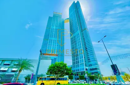 Apartment - 1 Bedroom - 2 Bathrooms for rent in Nation Towers - Corniche Road - Abu Dhabi