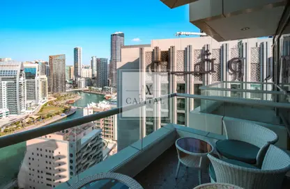 Apartment - 3 Bedrooms - 4 Bathrooms for sale in KG Tower - Dubai Marina - Dubai