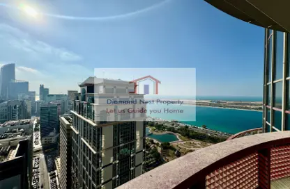 Penthouse - 4 Bedrooms - 5 Bathrooms for rent in Silver Tower - Corniche Road - Abu Dhabi