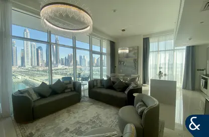 Apartment - 3 Bedrooms - 4 Bathrooms for rent in Sunrise Bay - EMAAR Beachfront - Dubai Harbour - Dubai