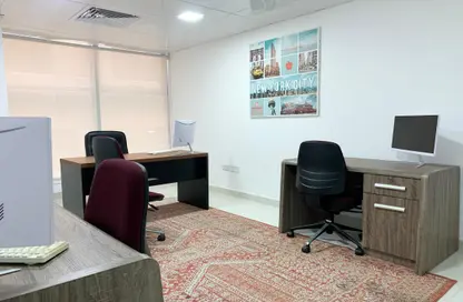 Office Space - Studio - 7 Bathrooms for rent in Khalidiya Towers - Al Khalidiya - Abu Dhabi