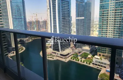Apartment - 2 Bedrooms - 3 Bathrooms for rent in Green Lakes 1 - JLT Cluster S - Jumeirah Lake Towers - Dubai