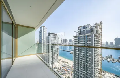 Apartment - 1 Bedroom - 1 Bathroom for rent in Grand Bleu Tower 2 - EMAAR Beachfront - Dubai Harbour - Dubai