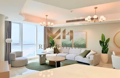 Apartment - 3 Bedrooms - 4 Bathrooms for rent in Leaf Tower - Tamouh - Al Reem Island - Abu Dhabi