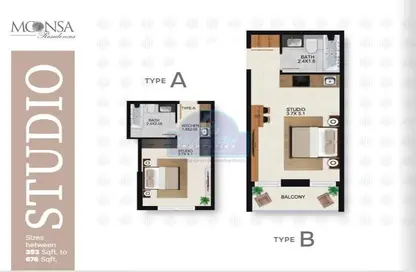 Apartment - 1 Bathroom for sale in Al Warsan 2 - Al Warsan - Dubai