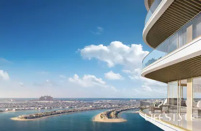 Apartment - 1 Bedroom - 1 Bathroom for sale in Grand Bleu Tower 1 - EMAAR Beachfront - Dubai Harbour - Dubai