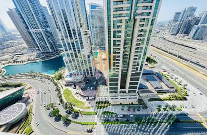 Apartment - 1 Bedroom - 2 Bathrooms for rent in Indigo Tower - JLT Cluster D - Jumeirah Lake Towers - Dubai