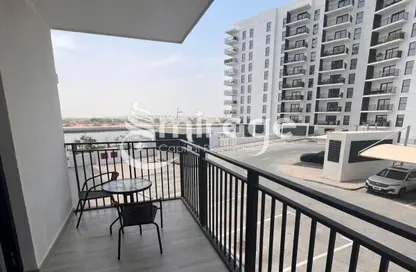 Apartment - Studio - 1 Bathroom for rent in Waters Edge - Yas Island - Abu Dhabi