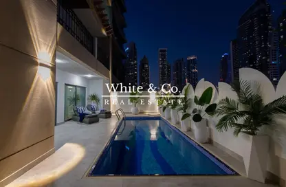 Duplex - 4 Bedrooms - 4 Bathrooms for sale in Time Place Tower - Dubai Marina - Dubai