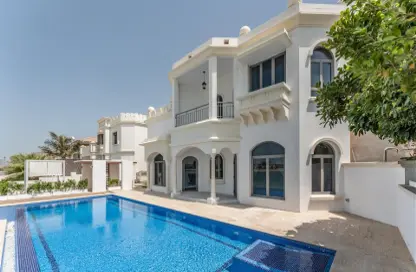 Villa - 4 Bedrooms - 6 Bathrooms for rent in Garden Homes Frond P - Garden Homes - Palm Jumeirah - Dubai