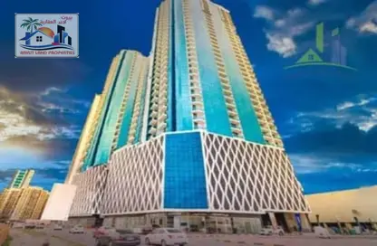 Apartment - 3 Bedrooms - 5 Bathrooms for rent in Oasis Tower 3 - Al Rashidiya 1 - Al Rashidiya - Ajman