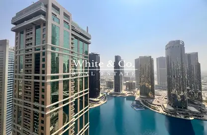 Apartment - 2 Bedrooms - 2 Bathrooms for rent in Global Lake View - JLT Cluster E - Jumeirah Lake Towers - Dubai