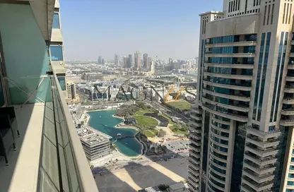 Apartment - 1 Bedroom - 2 Bathrooms for rent in Ocean Heights - Dubai Marina - Dubai