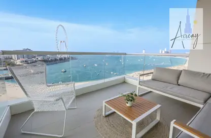شقة - 2 غرف نوم - 2 حمامات للايجار في برج البطين - مساكن شاطئ الجميرا - دبي