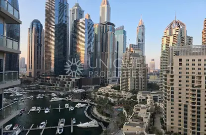 Apartment - 1 Bedroom - 1 Bathroom for rent in Al Habtoor Tower - Dubai Marina - Dubai