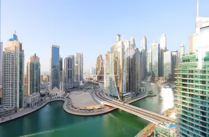 Apartment - 3 Bedrooms - 4 Bathrooms for sale in Time Place Tower - Dubai Marina - Dubai