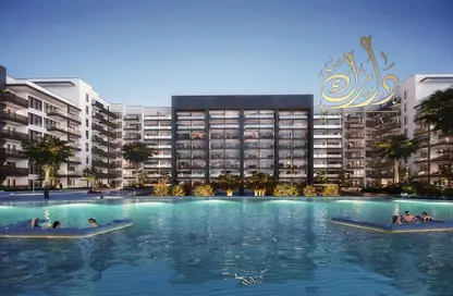 Apartment - 1 Bedroom - 2 Bathrooms for sale in Beach Oasis 2 - Dubai Studio City - Dubai