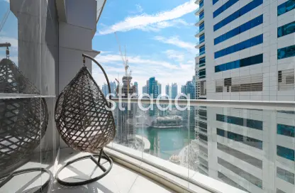 Apartment - 3 Bedrooms - 4 Bathrooms for rent in Skyview Tower - Dubai Marina - Dubai