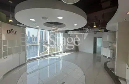 Office Space - Studio - 2 Bathrooms for rent in Lake Central - Business Bay - Dubai