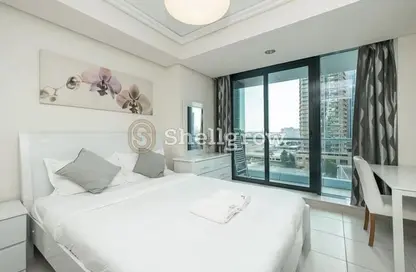 Apartment - Studio - 1 Bathroom for rent in Goldcrest Views 1 - JLT Cluster V - Jumeirah Lake Towers - Dubai