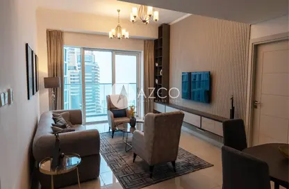 Apartment - 2 Bedrooms - 3 Bathrooms for rent in Damac Heights - Dubai Marina - Dubai