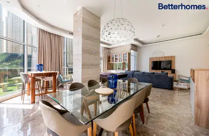 Apartment - 3 Bedrooms - 4 Bathrooms for rent in Orra Harbour Residences and Hotel Apartments - Dubai Marina - Dubai